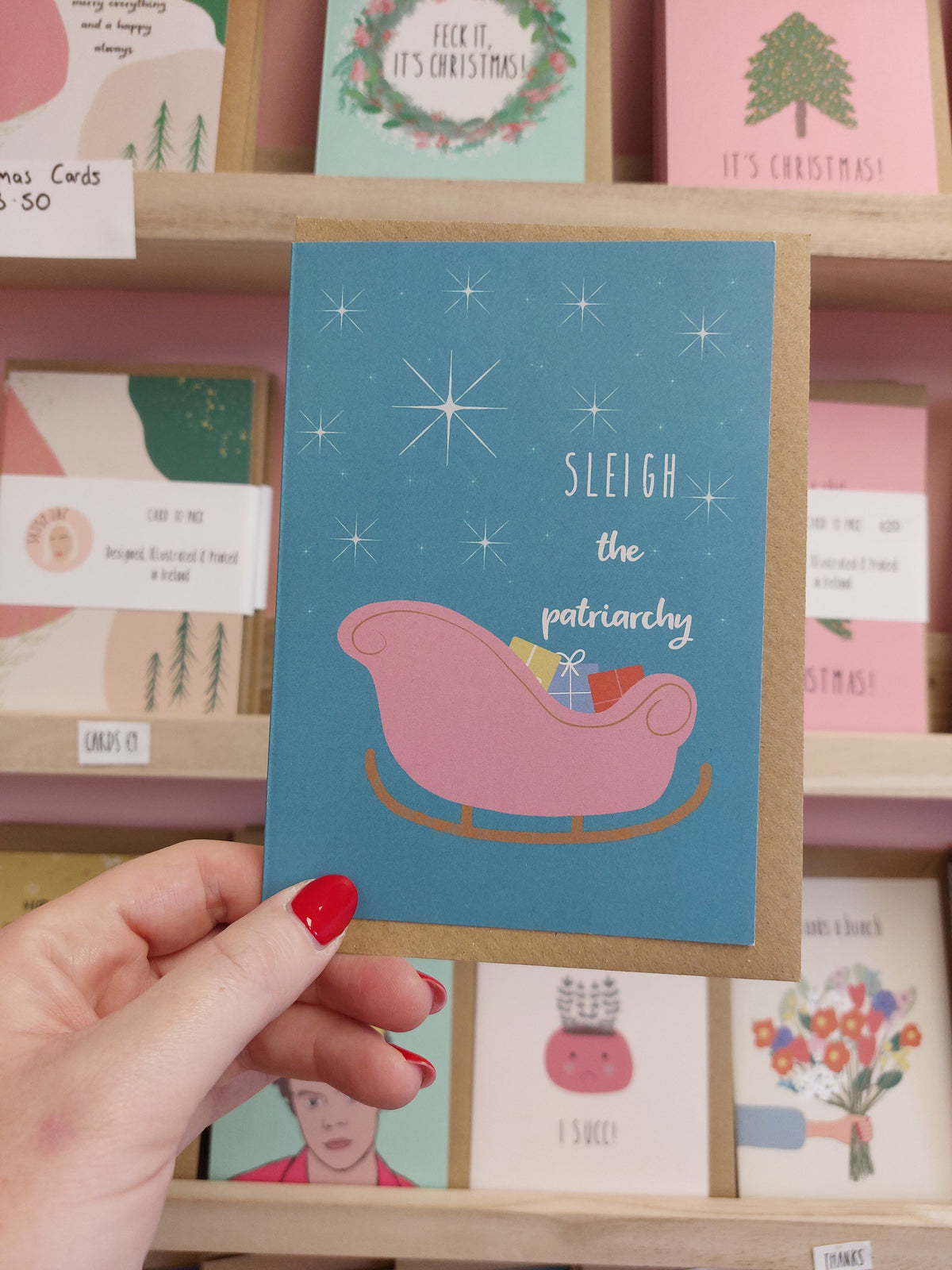 Card - Sleigh the Patriarchy