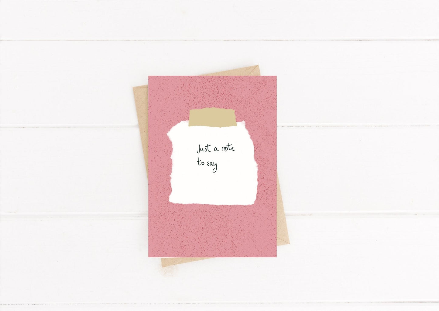 Just a Note...
