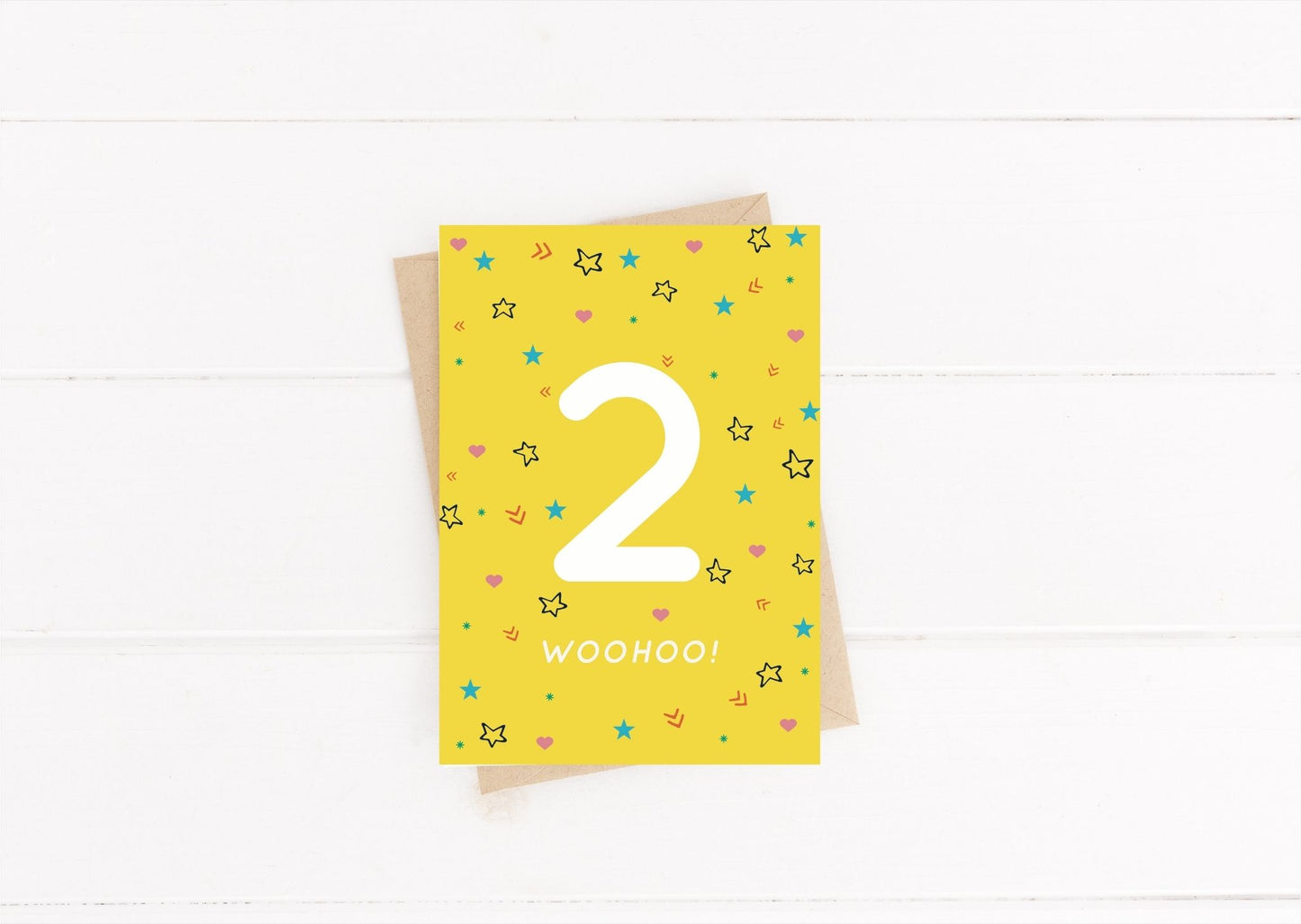 2nd Birthday Card