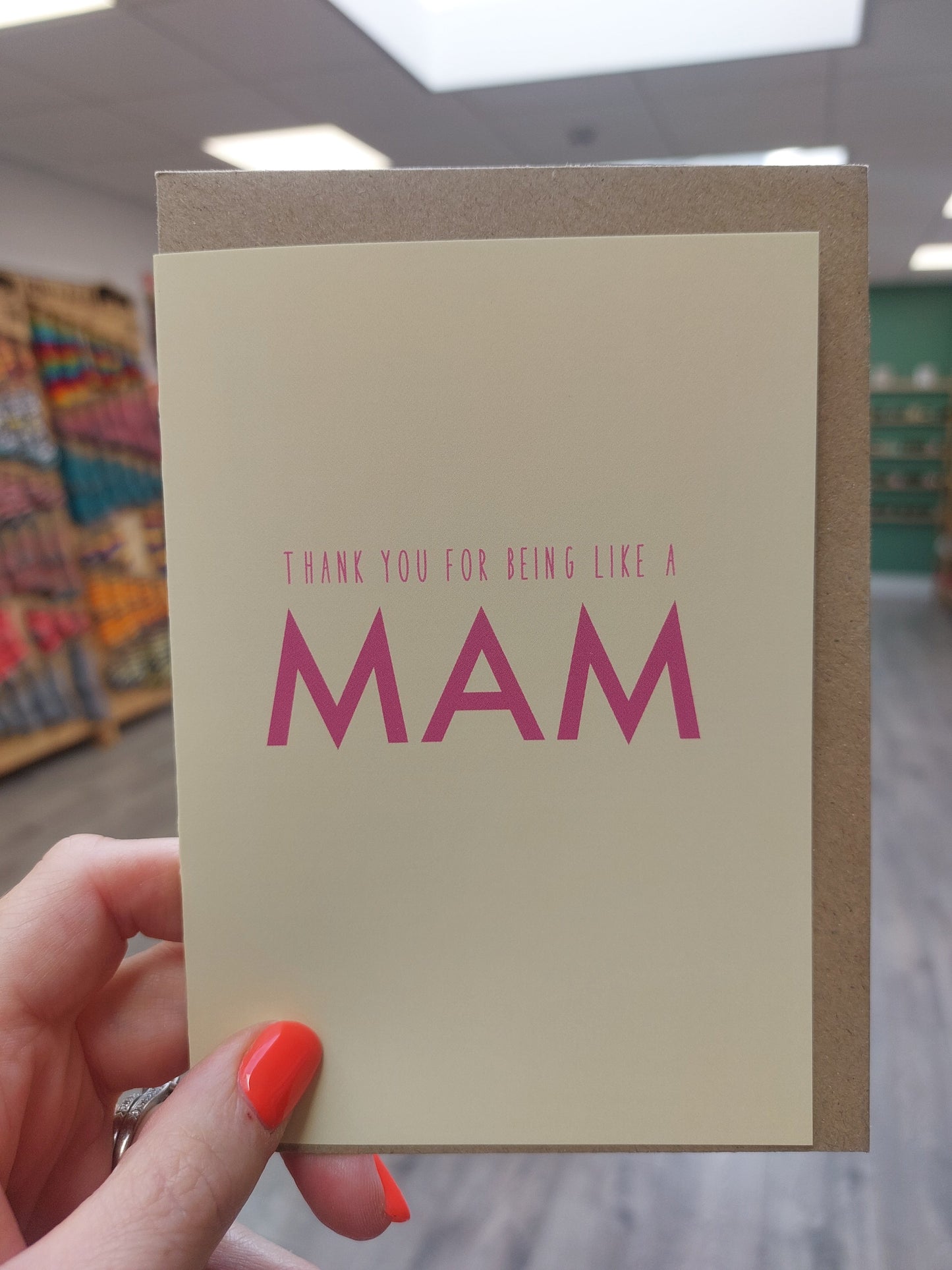 Thanks for being like a Mam