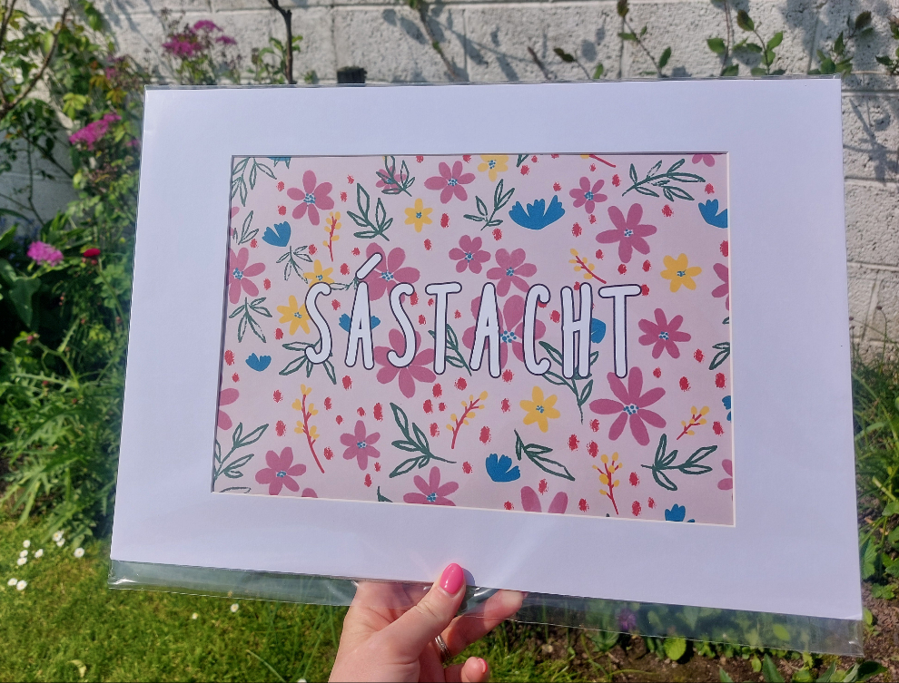Sástacht (Contentment) Art Print
