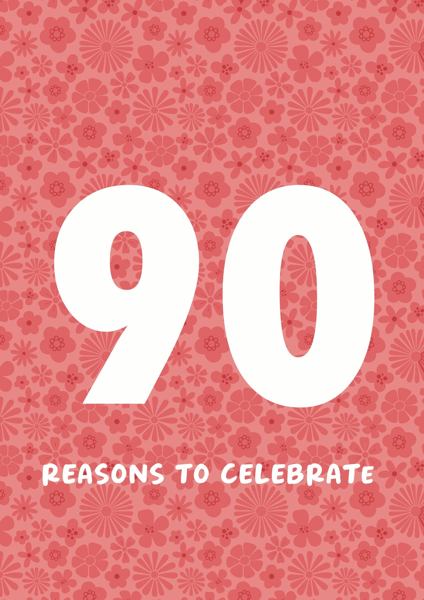 90th Birthday card