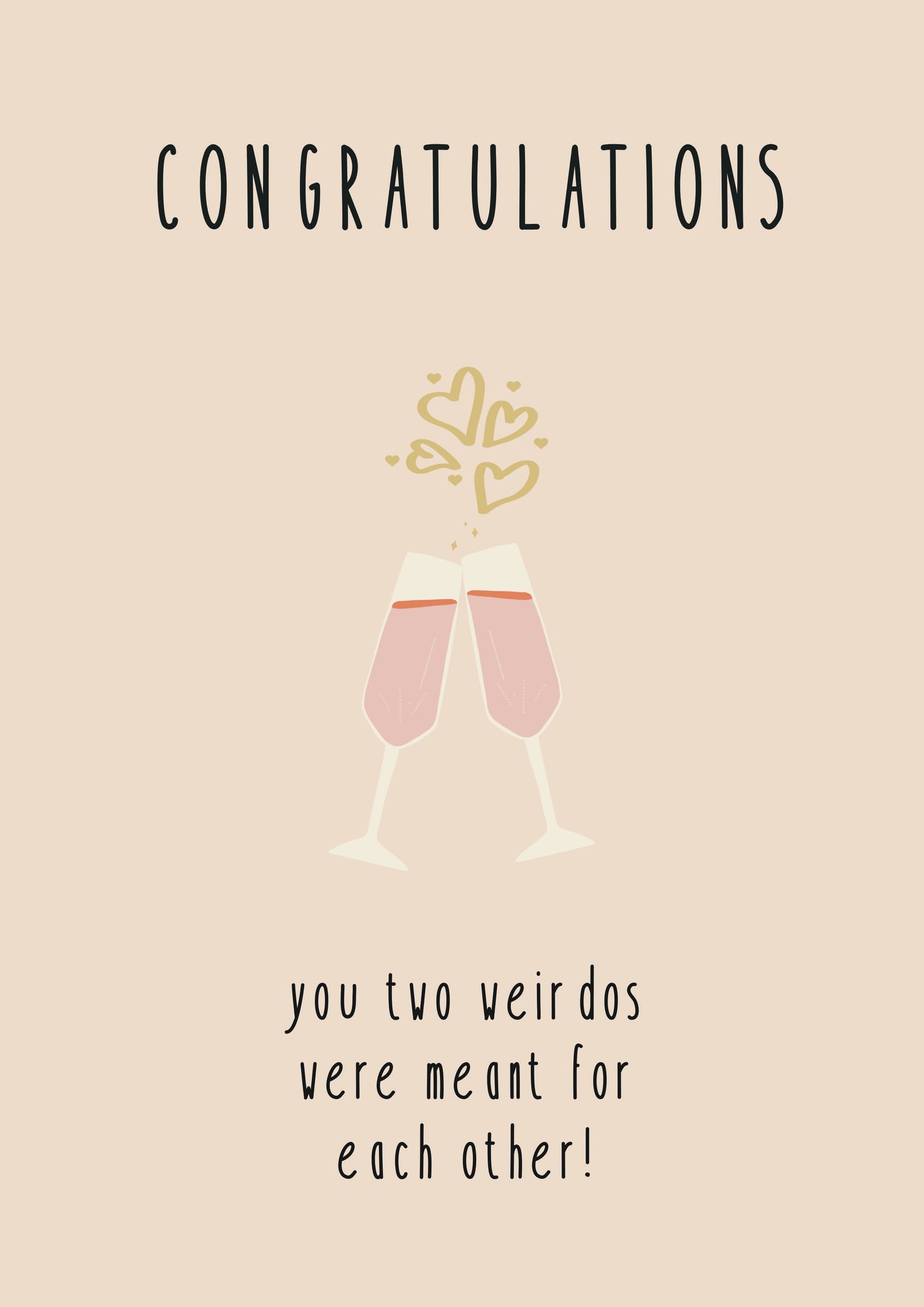 Congratulations Weirdos