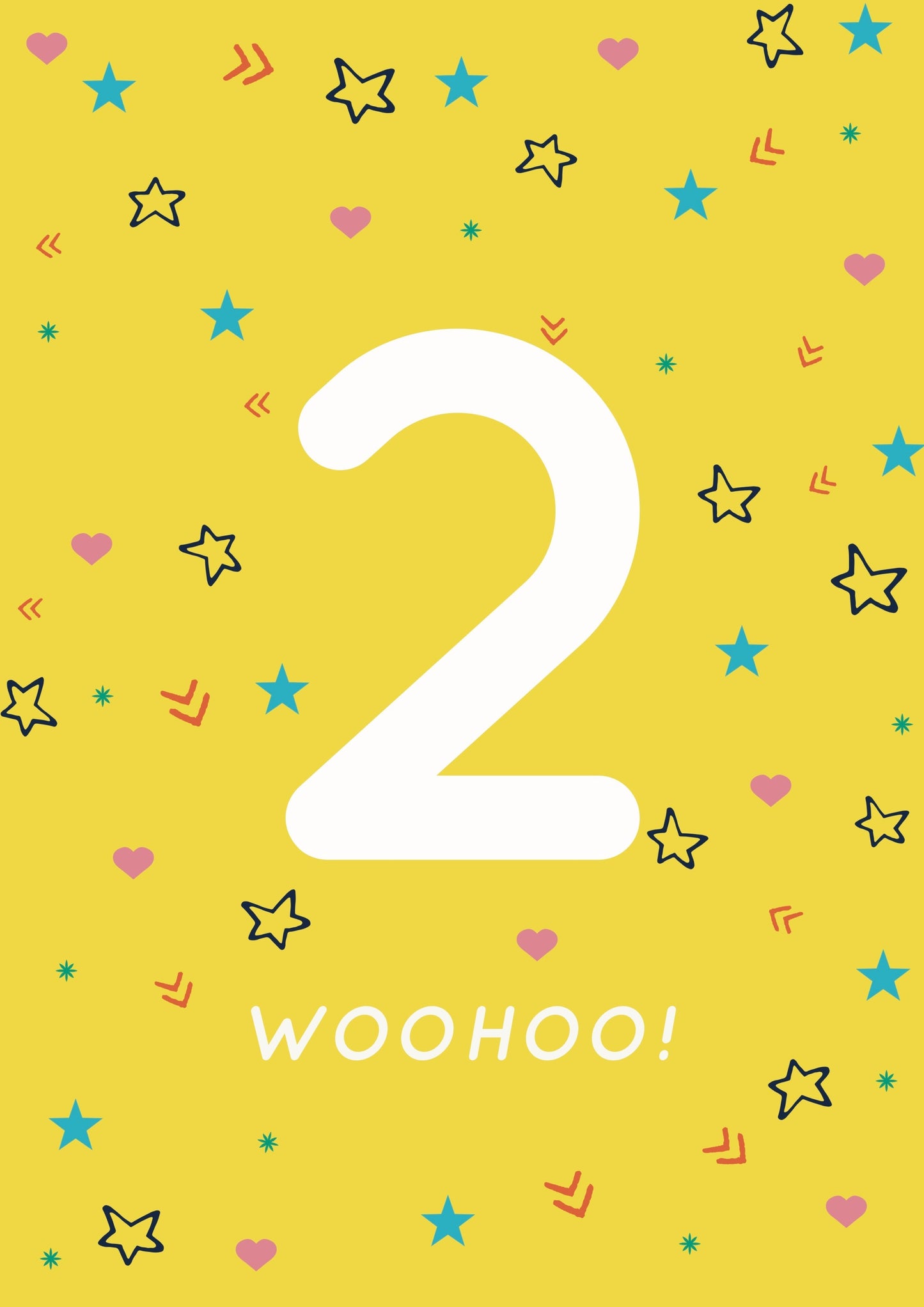 2nd Birthday Card