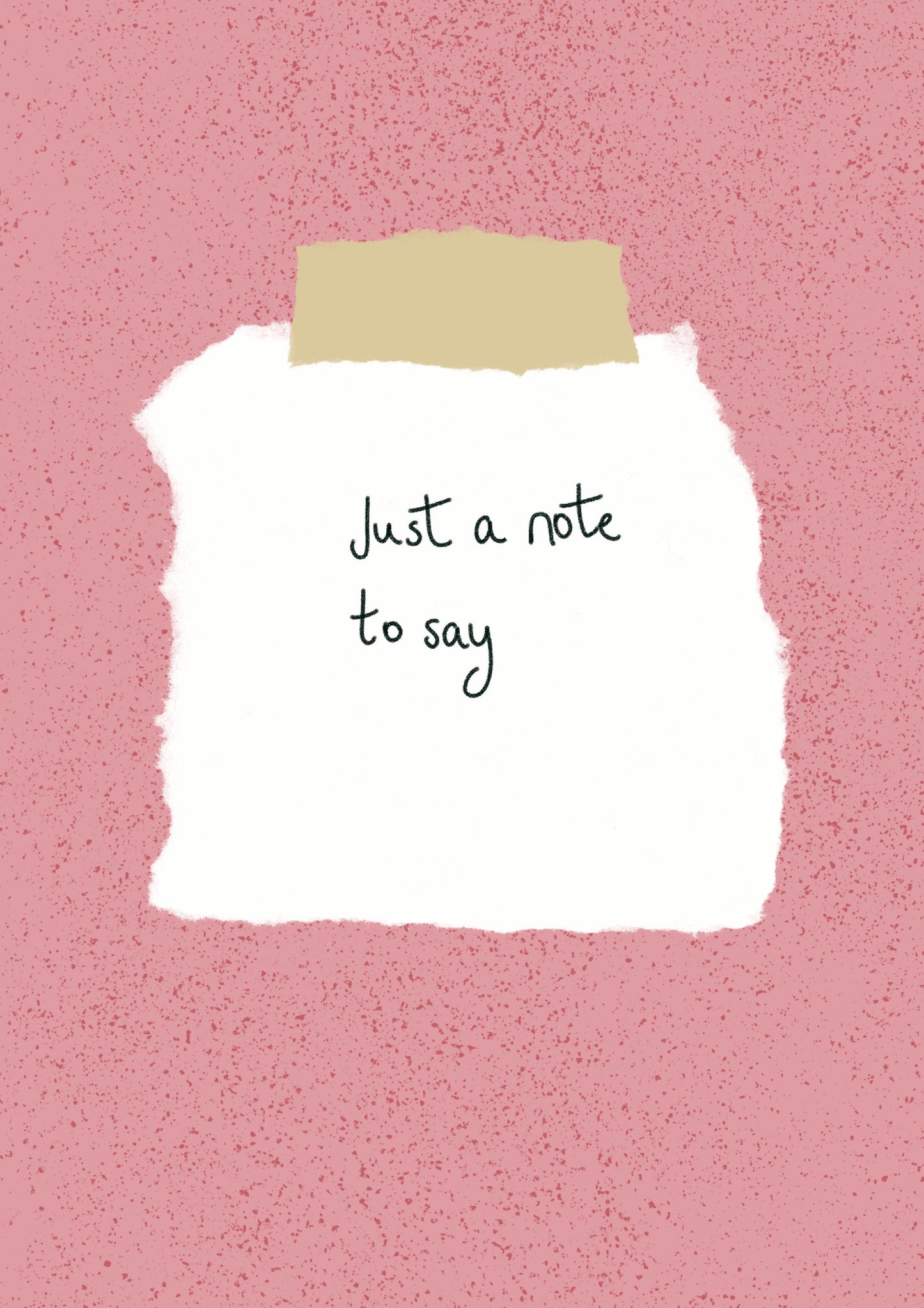 Just a Note...