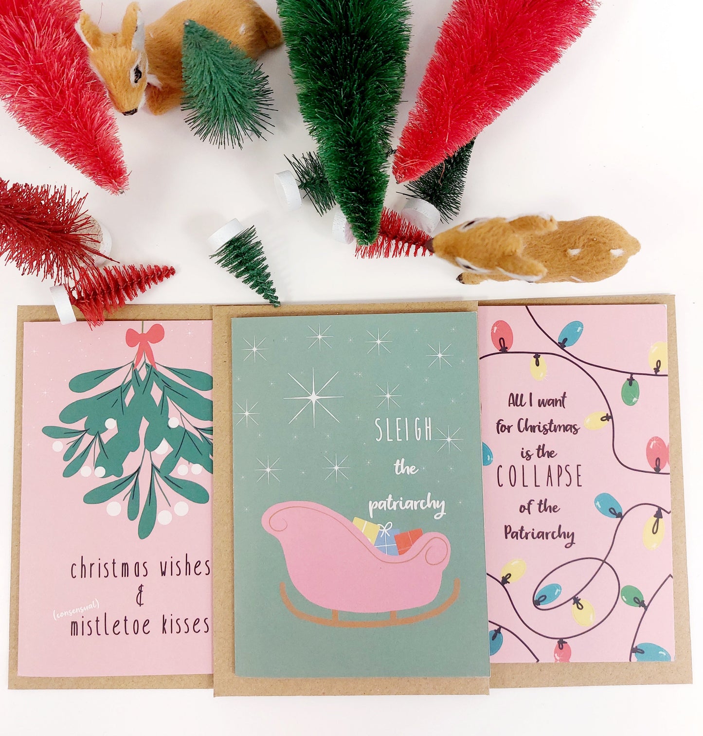 Card - All I Want for Christmas is the Collapse of the Patriarchy