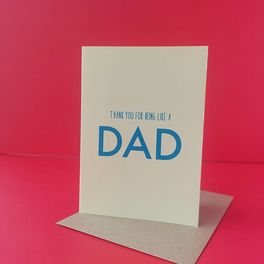 Thanks for being like a Dad