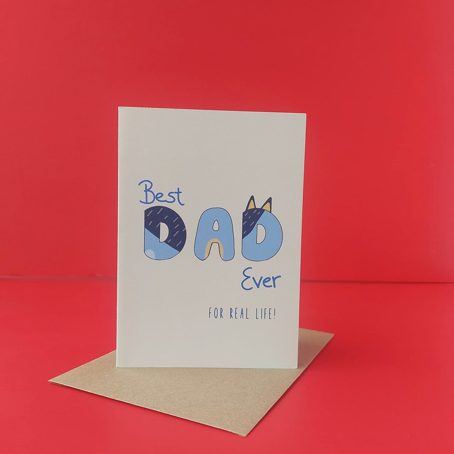 Bluey Inspired Card