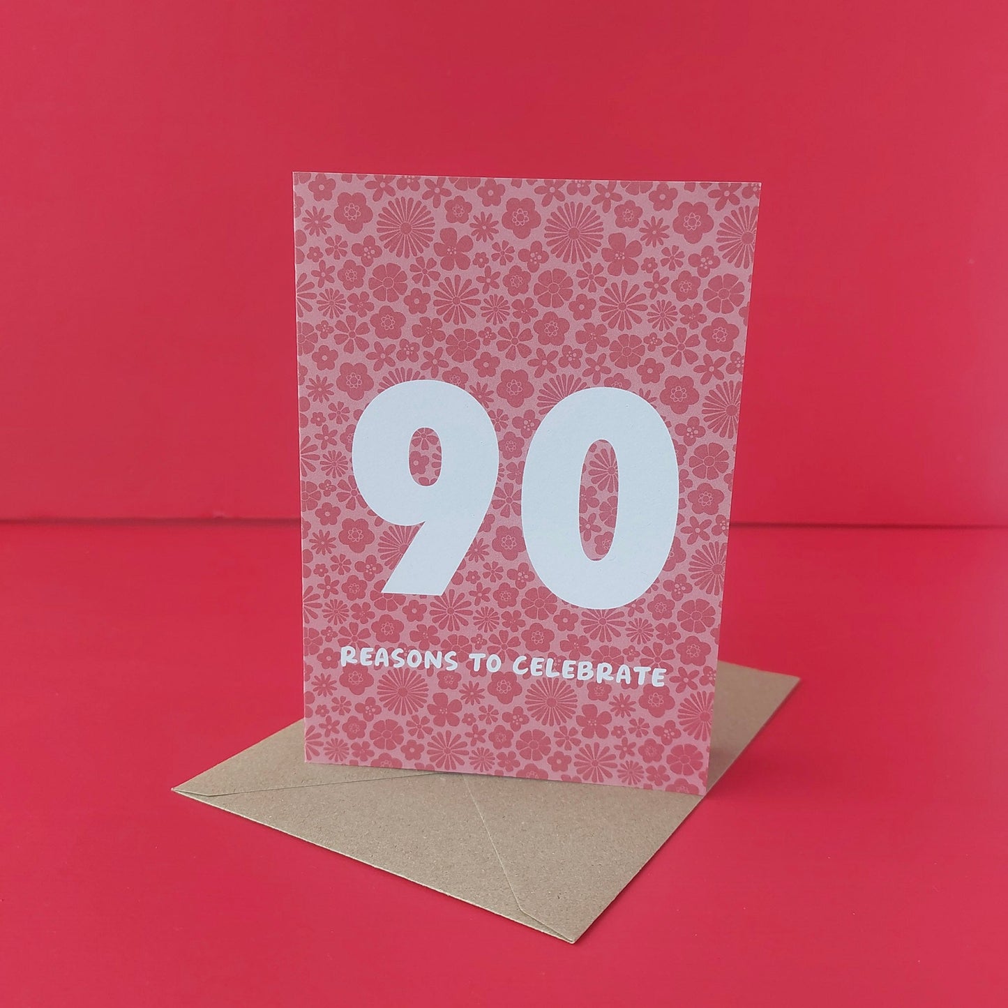 90th Birthday card