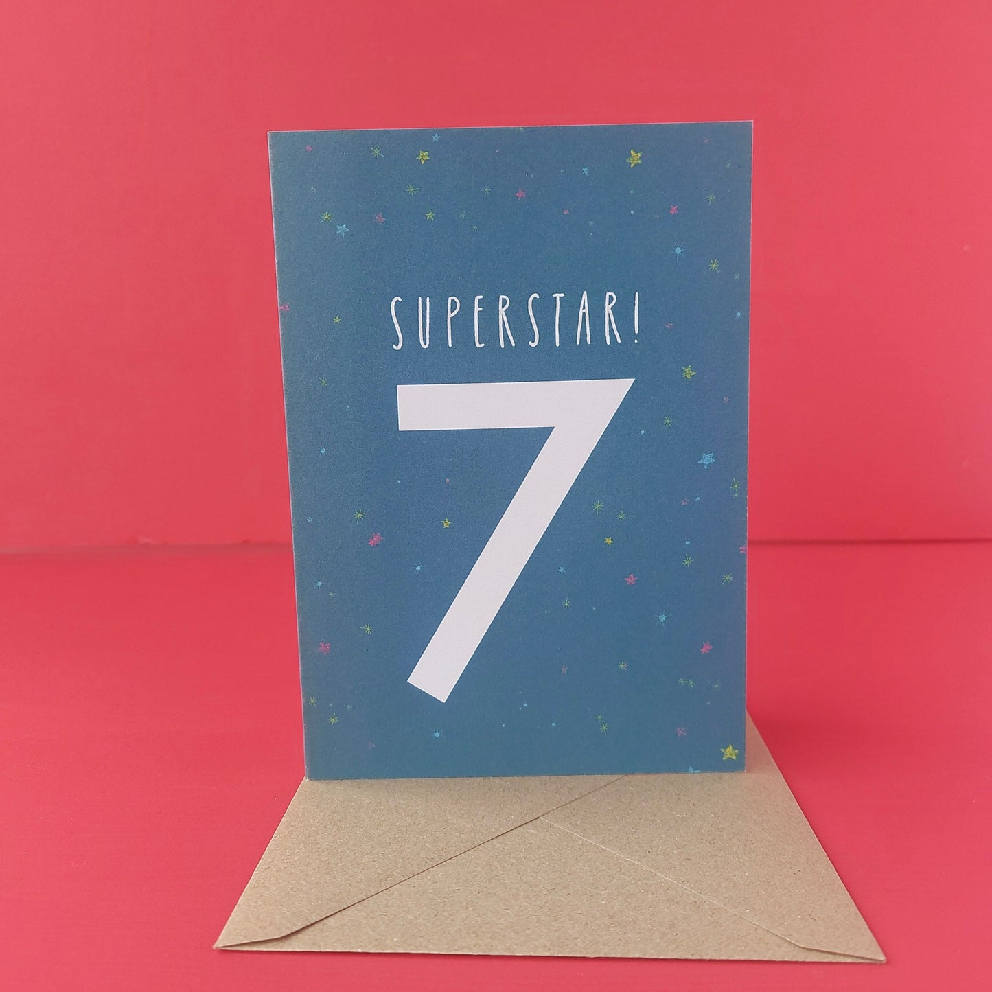 7th Birthday Card