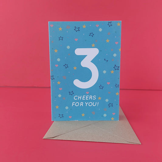3rd Birthday Card