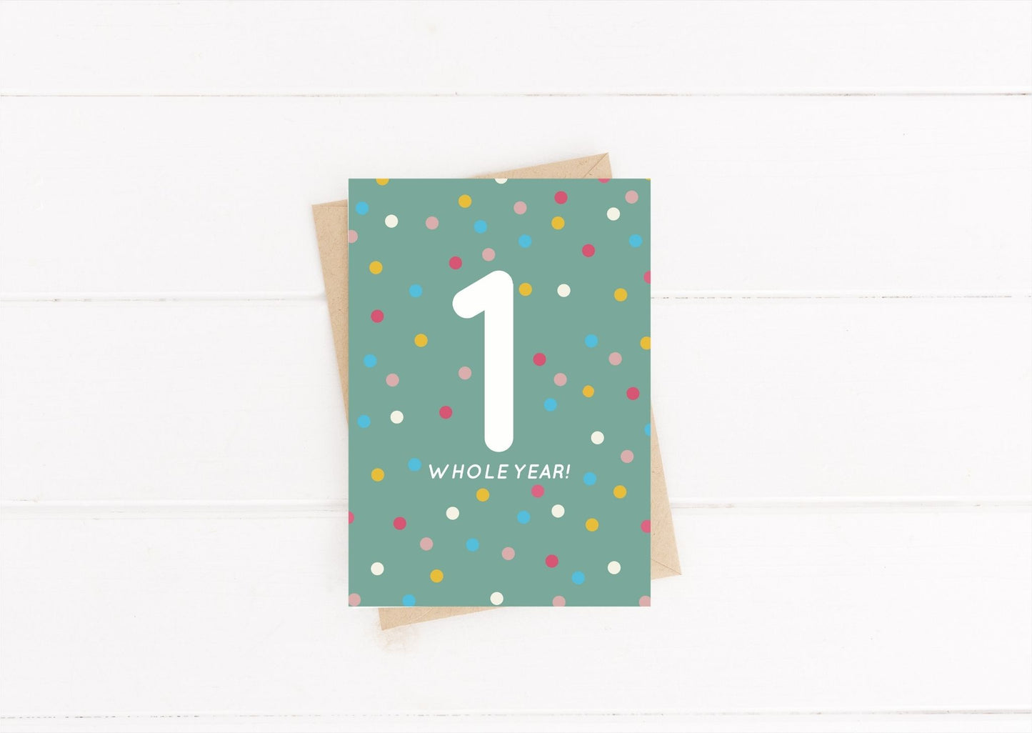 1st Birthday Card