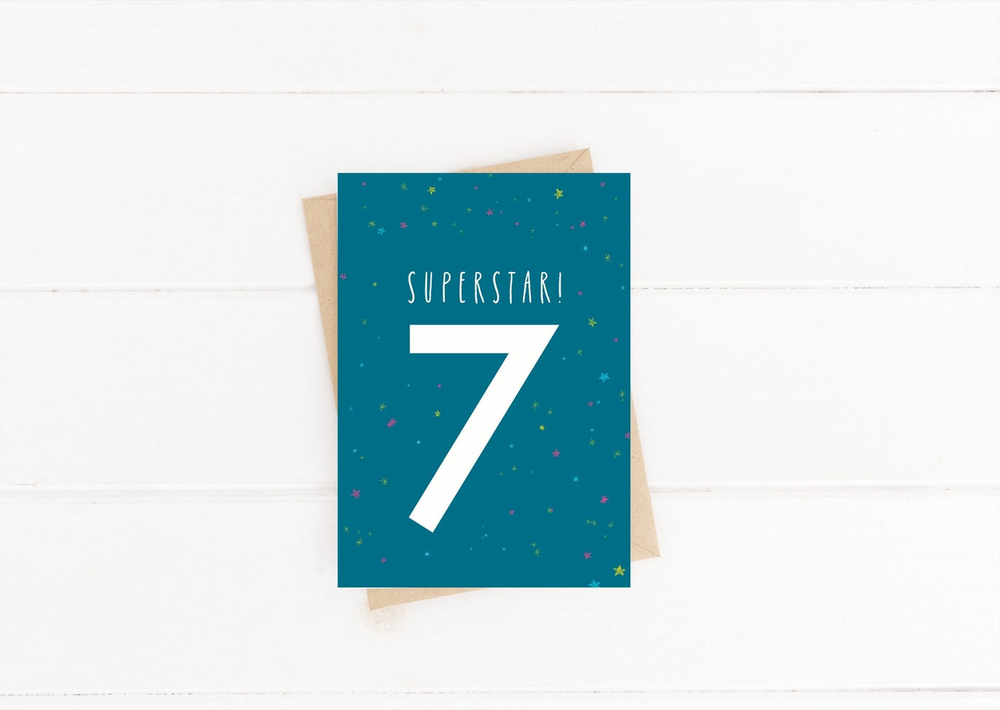7th Birthday Card