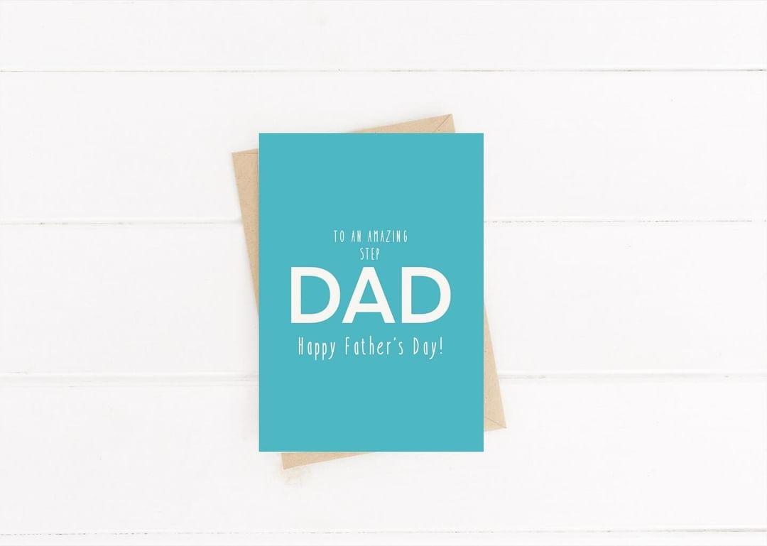 Stepdad Card