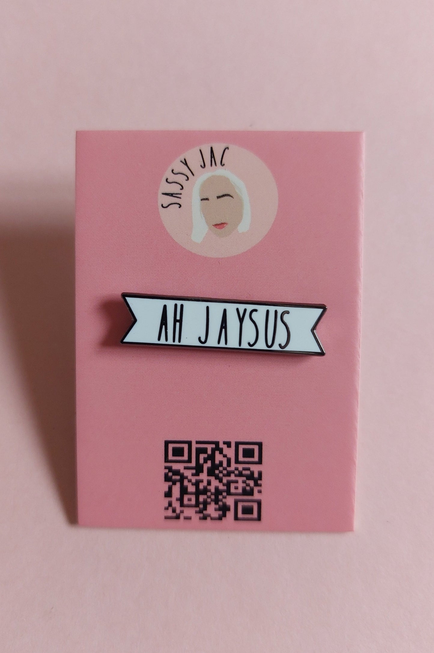 Ah Jaysus Pin Badge